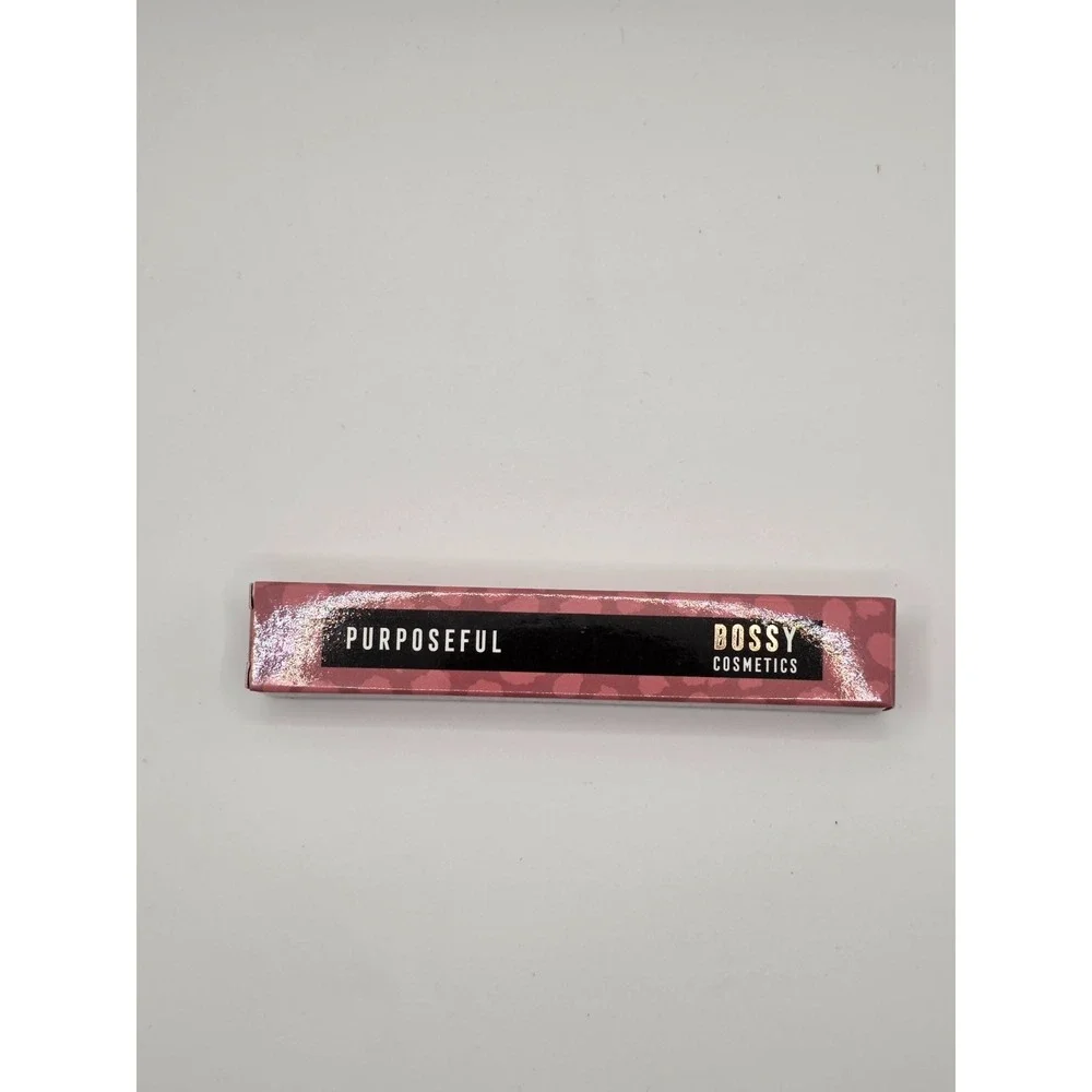 Bossy Cosmetics Beauty Meets Ambition - PURPOSEFUL Liquid Lipstick - 0.13 oz NEW